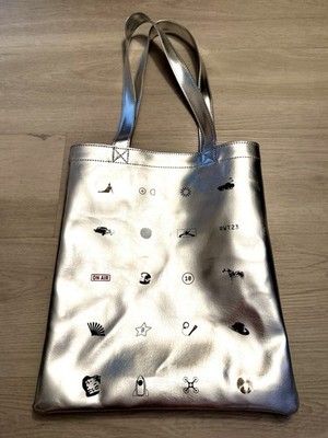 Beyoncé RENAISSANCE World Tour VIP Tote Bag Silver Metallic RARE 2023 Limited Ed