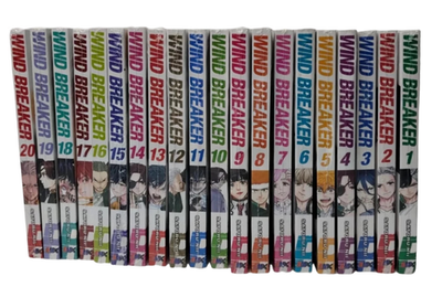 WIND BREAKER まとめ売り Wind Breaker Manga Complete Set Volume 1-20 English Version Comic