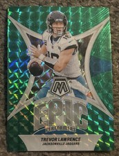 2024 Panini Mosaic - Epic Performers Trevor Lawrence #EP-TLA Green Mosaic Prizm