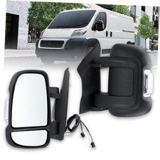 eft Driver Side Mirror Compatible with 2014-2025 Ram Promaster L 8 2Pins