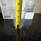 NEW IKEA VARDAGEN Glasses Clear Glass Cups 6 Pack 7 oz 202.869.16 Water Juice 4" — photo 10