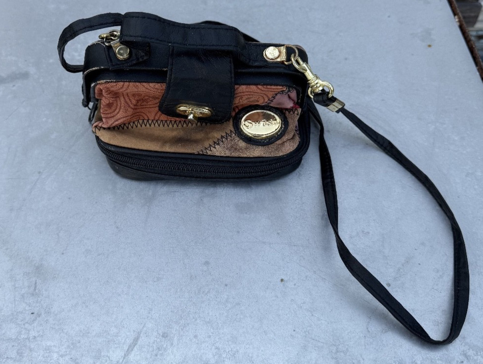 Swish Brand Small Boho Patchwork Leather Multicol… - image 10