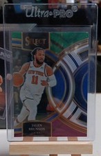 2023-24 Panini Select Premier Jalen Brunson Green White Purple Prizm Insert #194