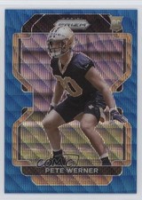2021 Panini Prizm Rookie Blue Wave Prizm 17/199 Pete Werner #391 1pf0