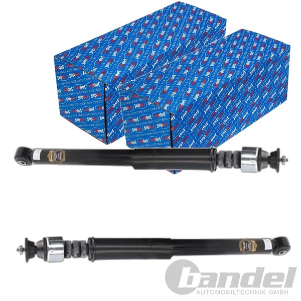 2X Japko Gasdruck StoßDÄMpfer Hinten Passend FÜR Renault Clio Thalia-image