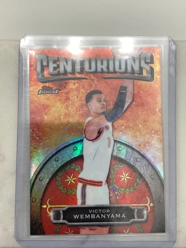 2024/25 Topps Finest Victor Wembanyama Centurions SSP Case Hit