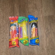 New Peanuts PEZ Dispenser (Set of 3) Charlie Brown, Lucy, Woodstock