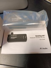 JK Audio QuickTap IFB Telephone Handset Audio Tap Broadcast Interface NIB