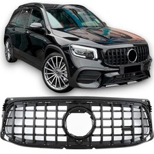 Panamericana GT Schwarz Kühlergrill Für Mercedes GLB-Klasse X247 AMG Modelle
