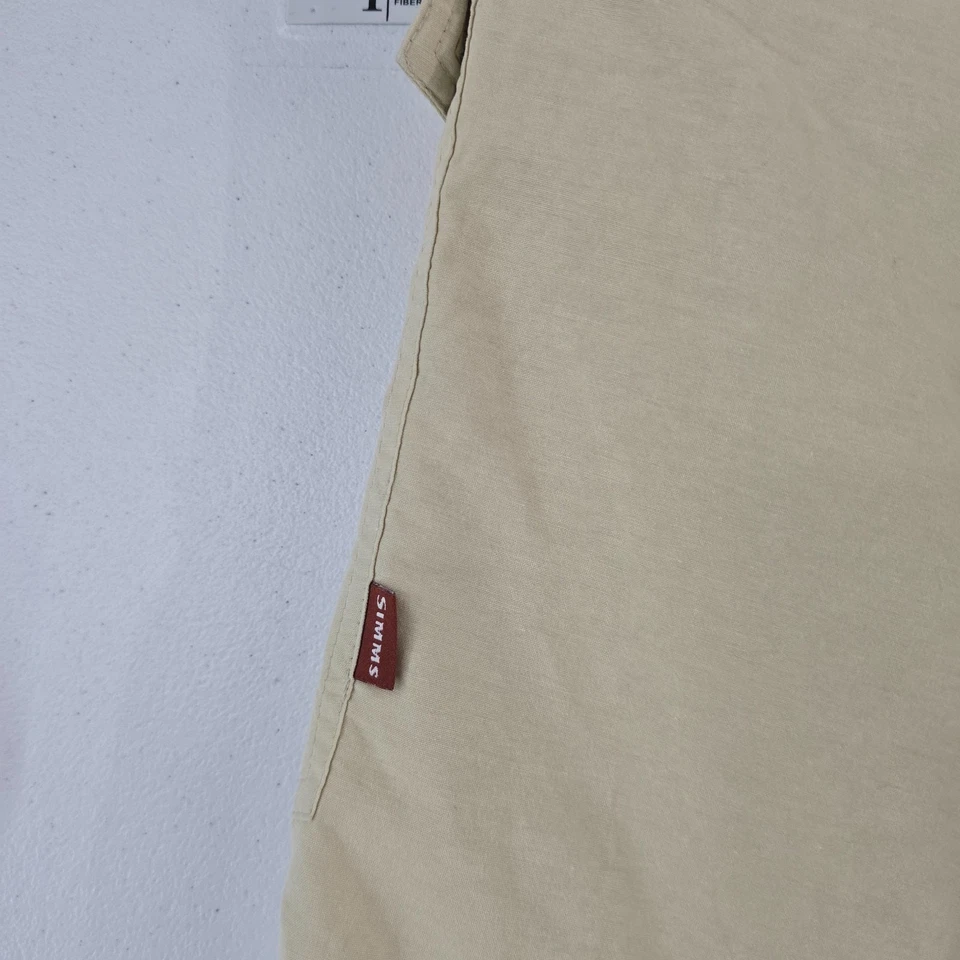 Мужские шорты-карго Simms Fishing Products желтовато-коричневые нейлоновая смесь универсальные для улицы L 5978 - Изображение 3 из 4