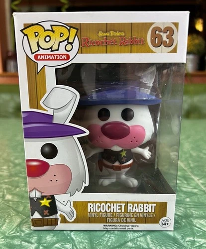 Funko Pop! Animation – Ricochet Rabbit #63 Hanna-Barbera w/ Box