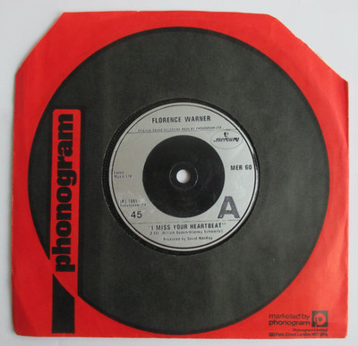 FLORENCE WARNER - SP (7'') ''I MISS YOUR HEARTBEAT''