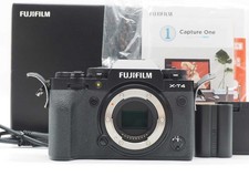 Fujifilm Fuji X-T4 Digital Camera 26mp Black 19 shots w/ Box Top Mint  Z5713A