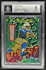 2025 Panini Absolute Omarion Hampton Kaboom - Vertical RC Green #1/1 BGS 9