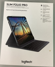     Logitech Combo Touch Keyboard Case for iPad Pro 12.9-inch 3rd and 4th G  