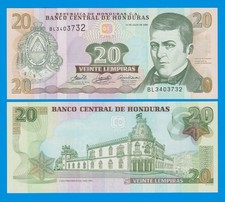 Honduras 20 Lempiras, P 93, 2006 UNC