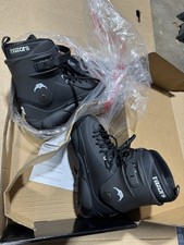 Razors Genesys Black Aggressive Inline Skates Mens 12.0 NEW