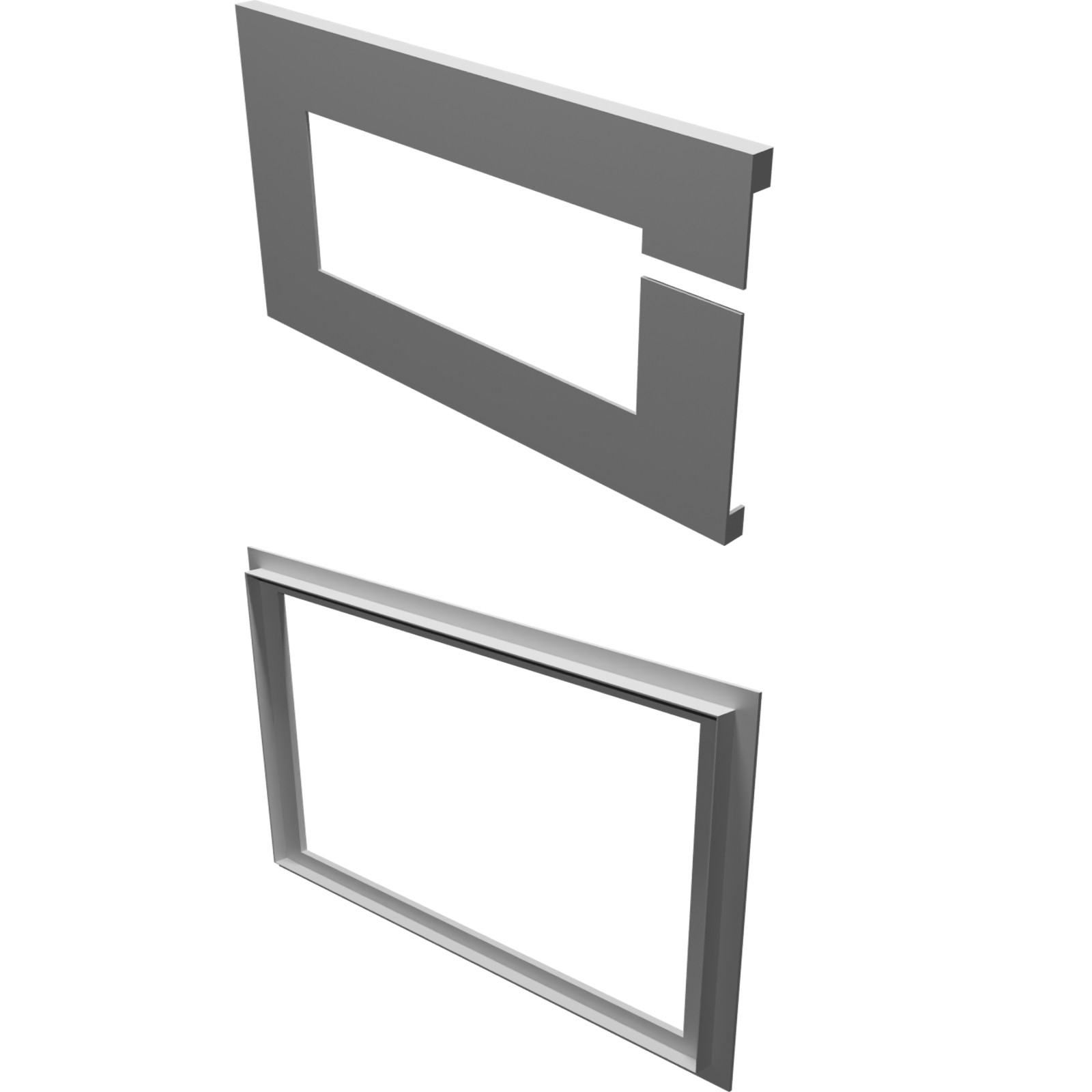 Supporto a Incasso per Tablet Amazon Fire HD 10 Gen 7 - Stampa 3D Parete