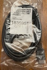 183595 8' High Speed Male-Male HDMI Cable NIP