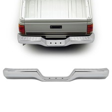New Fit For Toyota Pickup 1989-1995 Rear Step Bumper Face Bars Chrome Steel