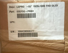 NIB LG- 55EF5G-P 55" 1920 x 1080 FHD OLED Large Format Monitor