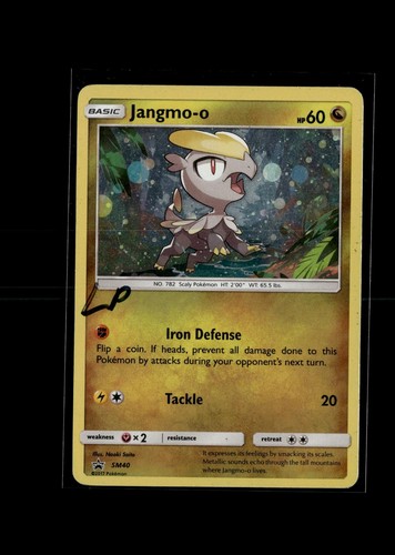 Jangmo-o - SM40 Holo Promo Sun & Moon Promo Pokemon Lightly Played