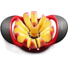 Apfelschneider Apfelentkerner Obstschneider Klingen Edelstahl Gummigriff