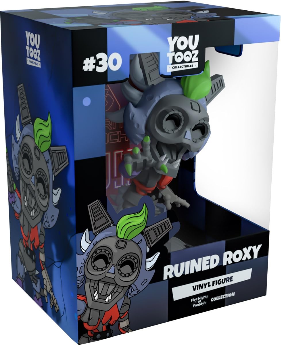 Youtooz FNAF Ruined Roxy 4.9", Ruined Roxy Vinyl Figure, Collectible Ruined Roxy