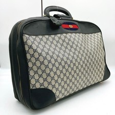 GUCCI Valigetta Baule Sheri Line GG Supreme Navy Autoportante Autentica