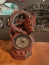 North Song Dynasty &ldquo;Chong Ning Tong Bao" 10 CASH Chinese Coin Red Dragon Statue