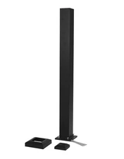 37” Westbury Blank Post Kit,  Black Fine Texture. Post Cap And Flair