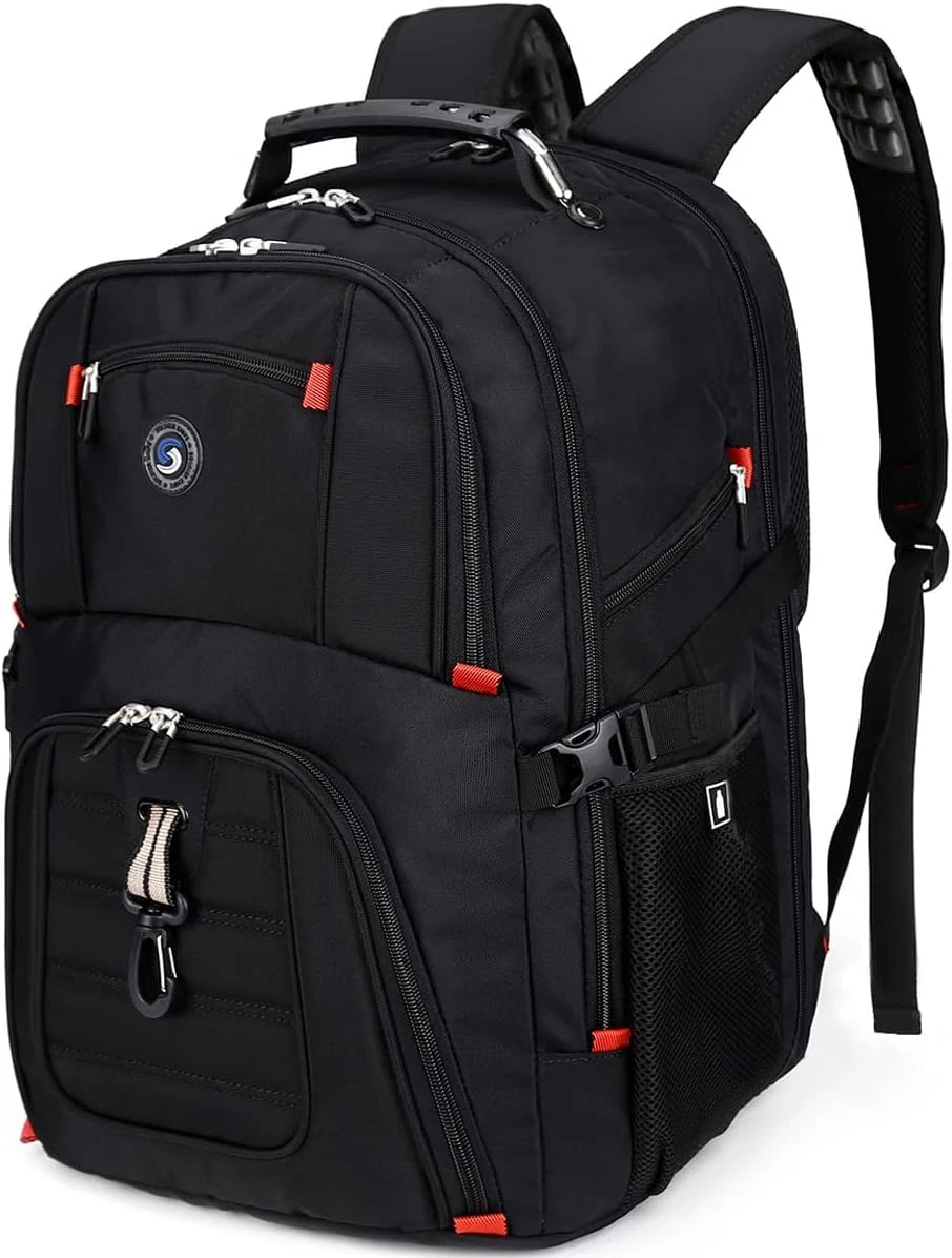 SHRRADOO 50L Extra Large Travel Laptop Backpack 17" with Lock Airline Approved
Opens in a new window
