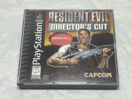 Resident Evil Director's Cut (Sony PlayStation 1, 1997) Complete w/ Reg. Card