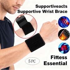 Adjustable Sports Wrist Band Brace Wrap Support Strap Carpal Tunnel Bandage USA