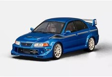 1/18 Mitsubishi Evolution Tommi Makinen Edition Mini Car Blue Used