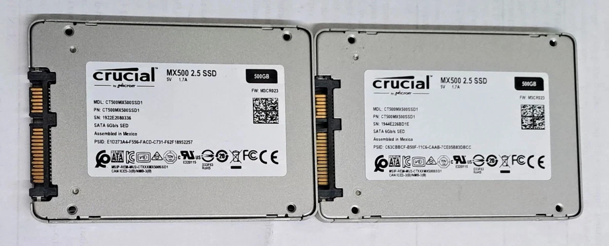 Crucial SATA III 500 GB Solid State Drives for sale | eBay