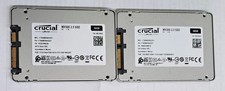 Lot of 2 Crucial MX500 500GB Internal SSD 2.5" SATA III CT500MX500SSD1