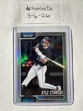 2026 Topps Series 1- Rainbow Foil Kyle Stowers Miami Marlins #293 Baseball Card