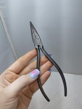 Vintage Utica 226P 6-1/2" Long Needle Nose Pliers USA Made Electrican's Tool
