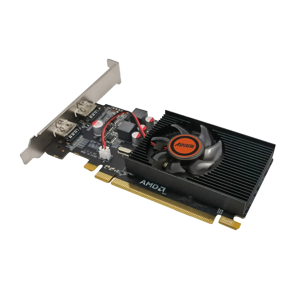 Radeon HD 6570 Graphics Card, Dual HDMI, 2G GDDR3 64-bit, Low Profile - Image 3 of 4