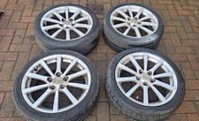 MAZDA MX5 17inch ALLOY WHEELS - MK3 NC  - 2005 to 2015 - 2.0 SPORT RIMS - SILVER