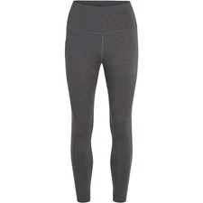 $140 Icebreaker Women's 260 Fastray 25 High Waist Leggings-Obsidian-Medium-New