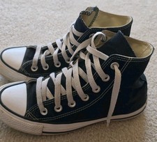 converse chuck taylor all star high top Sneaker black Women 6 Men 4