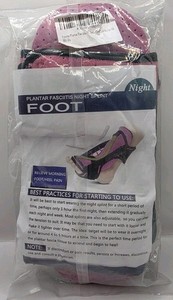 Plantar Fasciitis Night Splint Plantar Fasciitis Brace Unisex One Size Pink