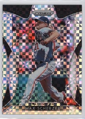 2019 Panini Prizm Plaid Power Prizm 53/75 Max Scherzer #68 04br