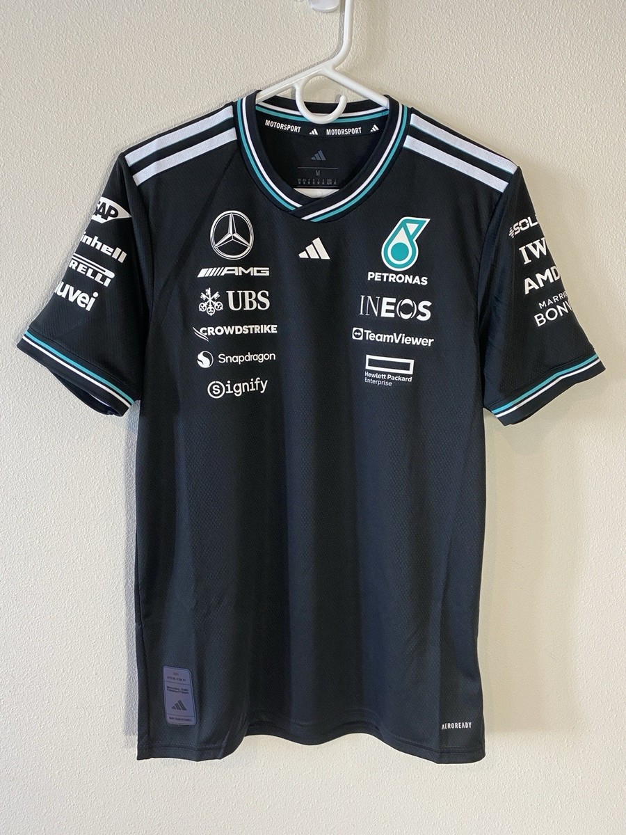Adidas Mercedes AMG Petronas F1 Team Driver Jersey Black JY2607