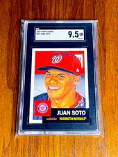 Juan Soto 2018 Topps Living #43⚾️⚾⚾SGC 9.5 MT+⚾⚾⚾Short Print SP⚾⚾⚾Rookie Card RC