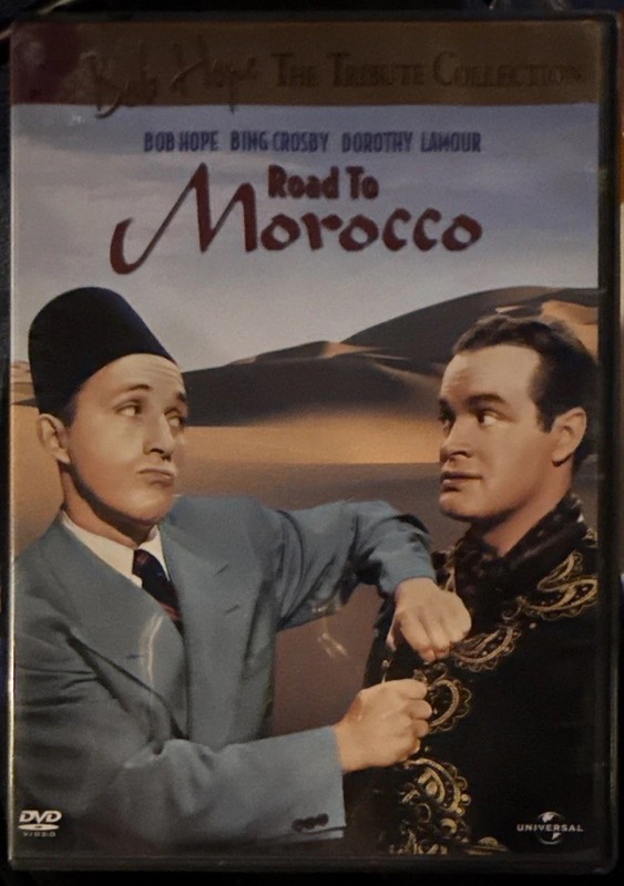 Universal Road to Morocco DVD Movie Tall Case w/ Bob Hope, Bing Crosby