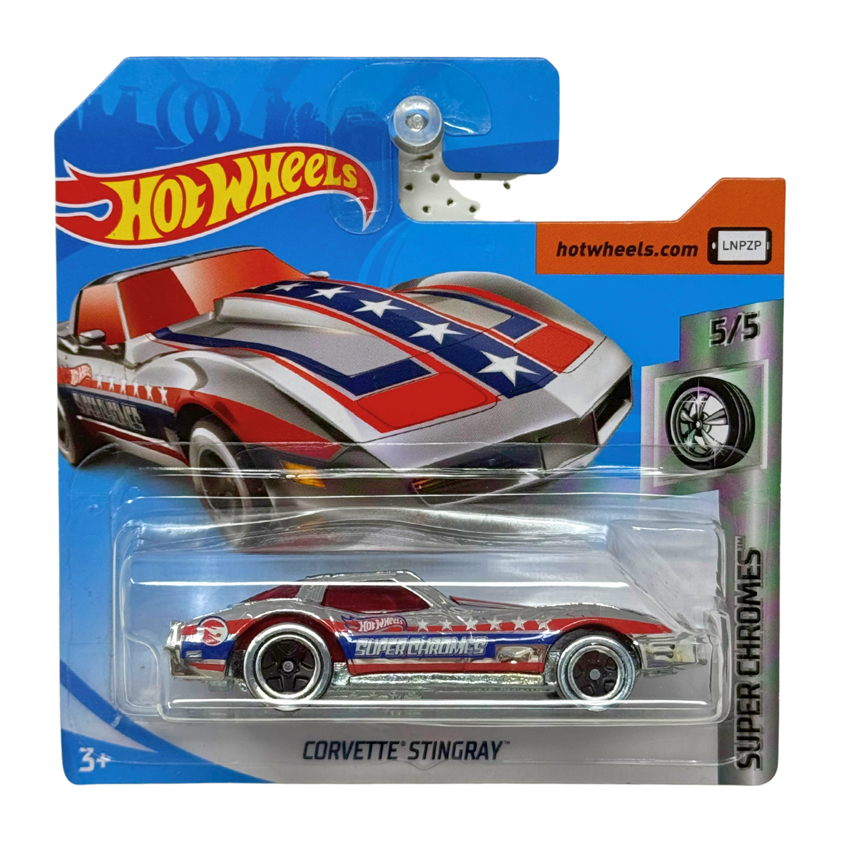 Hot Wheels Treasure Hunt Super Chromes Corvette Stingray 1:64
