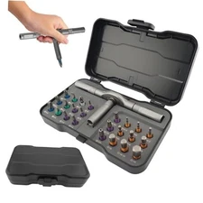 24 in 1 Magnetic Ratchet Screwdriver Set - Mini Precision Tool Kit for DIY, 